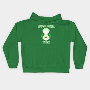 Green Pearl Voice Kids Hoodie